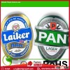 Eco-friendly different size beer neck label,beer labels maker,drinking labels