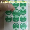 Minrui Round Green Fragile Calibration Void Stickers,Strong Adhesive Security Destructible Labels
