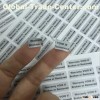 Minrui Permanent Adhesive Self Destructive Non Removable Stickers,Tamper Evident Warranty Label Stic