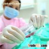Clear Color Powdered Vinyl Exam Gloves
