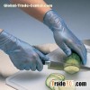 Non-latex Vinyl Gloves Blue Powdered