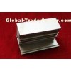 Bronzed Electrophoresis Extruded Aluminum Profile with Wall Thickness 0.6-1.2mm