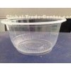 500ml Clear Disposable Plastic Cups Round Bowl For Ice Cream PP