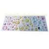 colorful PU clear Epoxy Dome Stickers , weatherproof / waterproof Sticker