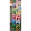 5 Layers POP Food Cardboard Floor Display Stand , Disney Cartoon Display Shelf