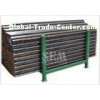 Steel Metal Storage Racking With Square Steel Tube, 1/8"T Top Cap And 1/8"T Bottom Cap
