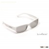 Circular passive polarized 3D glasses with new design