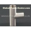Thread Stainless Steel Sanitary 3a Short Equal Tee Pipe Fittings For Milk , Juice Industry