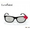 Circular passive polarized 3D glasses for kids with cute design