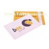 Full Color Custom pvc cards with white and yellow printing with four round corners