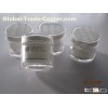 round 200gr arylic cosmetic jar