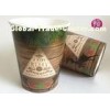Custom Print 32oz Flower Paper Pot For Plant 1000ML  Volume