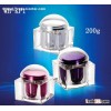 200gr plastic square shaped cosmetic  acrylic jar