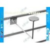 Chrome Plating Slatwall Display Shelves , Metal Store Display Shelving