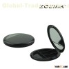 wholesale clear round black eyeshadow case for makeup containers