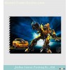 printed transformer cartoon book