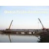 Prefabricated Steel Girder Bridge Concrete Deck For Temporary
