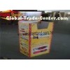 Offset Printing 3 POP Floor Cardboard Display Stands / Cosmetic Displays