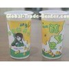 Slender Disposable Plastic Cups White For Beverage / Height 10.3cm