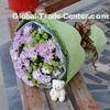 Paper Wrapping Sheets for Fresh Flowers with Ribbon / Plastic Flower Packing Film