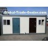 Modern Steel Two Doors Flat Pack Container House South Africa For Public Shower Room