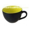 Cute 650ML Custom Ceramic Mugs , stoneware ceramic tea cups Freezer Safe