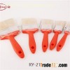 Mixture Bristle Plastic Handle Flat Paint Brush
