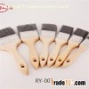 Bristle Wooden Handle Flat Paint Brush