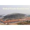 OEM Steel Structure, Prefabricated Pipe Metal Truss Buildings and Sports Stadiums