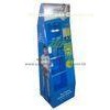 Retail Power wing stock pop Cardboard Floor Displays stands for cosmetics