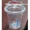 160ml Disposable Plastic Sundae Ice Cream Cups With Wide Ribs Cup