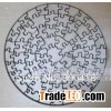 Roud shape Jigsaw puzzle die 200x200mm--72pcs