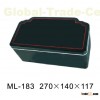 Metal Tea Container with Flat Rolled Inside Lid