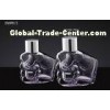 Ladies / Mens 40ml 75ml Empty Glass Perfume Bottles Fist Designed