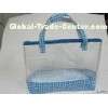 Durable Biodegradable Plastic Bags , transparent PP Side Gusset Bag