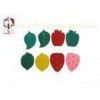 Kitchen Sponge Washing Material Die-cut Apple Shaped Scouring Pad