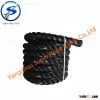 fitness rope,outdoor training rope,Black high strength fitness battle rope,Power Training Strength F