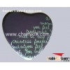 heart shape tin box