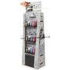 Custom Point Of Purchase Cardboard Displays Stands White for Socks / Cloth