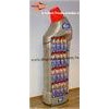 Four Layers Exhibition Corrugated Cardboard Display Stands with Glossy PP Lamination