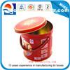 Metal box for biscuit packaging