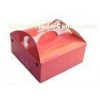 foldable Eco-friendly Custom Printed Recycled Paper Boxes With Handle