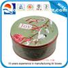 heart shaped metal biscuit tin box with slip lid