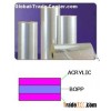 Acrylic coated BOPP film