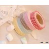 High quality color stripe fabric tape /sticker tape / wholesale