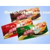 Eco Friendly Snack Pouch , Flexible Plastic Food Packaging Bags With Hang Hole