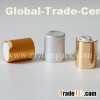 CL-C423 good quality & cheap disc top cap, press top cap, screw on bottle cap for cosemtic bottle an