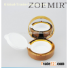 Latset design round shape air cushion BB cream case cosmetic powder container