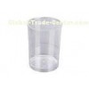 Clear Disposable 140ml 5oz Plastic Mousse Cups In PS Material