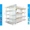 Double Sided Retail Display Shelves for Retail , Solid Panel Gondola Shelving